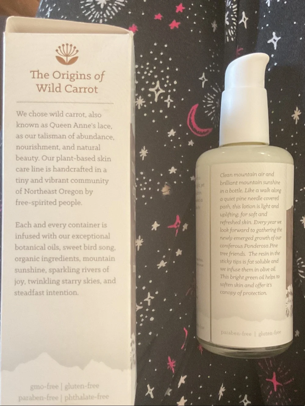 Wild Carrot Mountain Cypress Body Lotion — 6.8 ounces